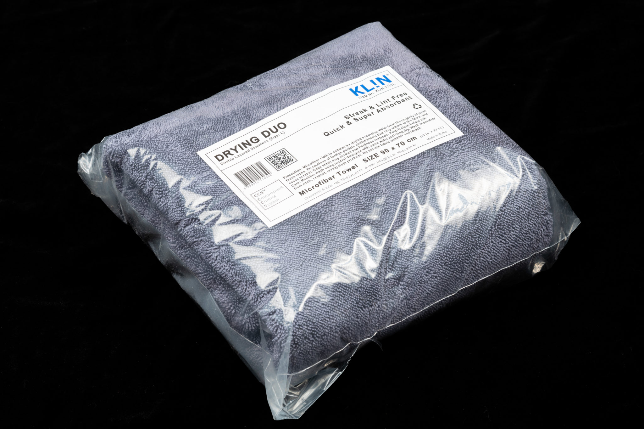 KliN Korea Duo Drying Towel Detailjoe